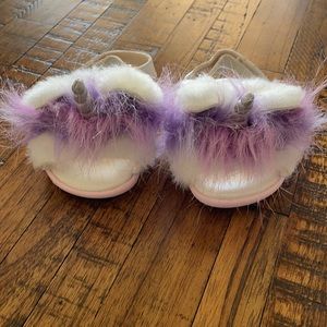 Baby girl UGG Unicorn sandals size 2